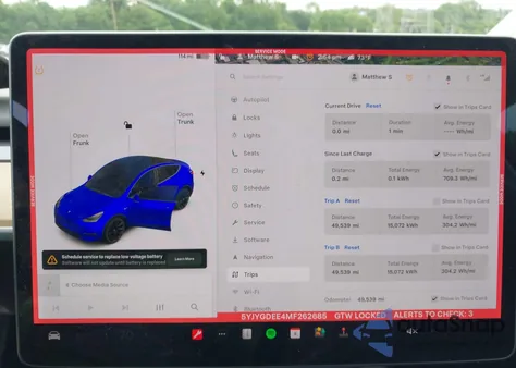 2021 Tesla Model Y Long Range Dual Motor All-Wheel Drive from USA, damaged, VIN 5YJYGDEE4MF262685